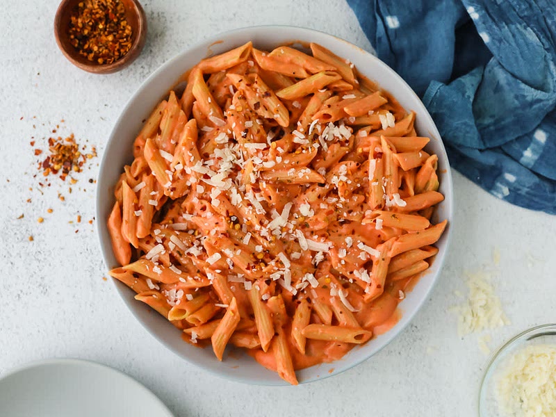Pasta with Protein Sauce